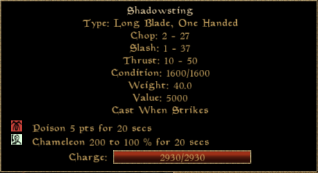 Shadowsting Long Blade